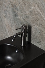 Allen Brau Смеситель для биде Priority 5.31A04-MG (с донным клапаном) графит браш – фотография-5