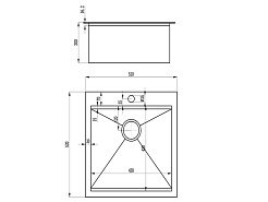 Zorg Кухонная мойка Master Actis ZM X-5152 – фотография-2