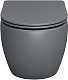 Grossman Унитаз подвесной Color GR-4411GMS темно-серый матовый – фотография-12