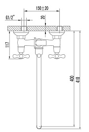 Lemark Смеситель универсальный "Standard LM2151C" – фотография-2