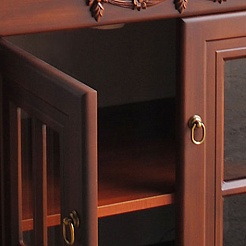 Атолл Мебель для ванной "Верона 85 К" скуро витрина – фотография-6