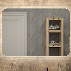 Brevita Мебель для ванной Victory 105 подвесная белая – фотография-8