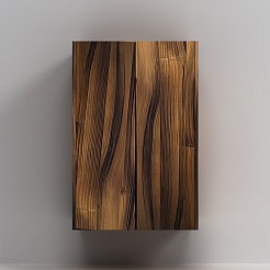 Am.Pm Навесной шкаф Func 60x90 темное дерево – фотография-4