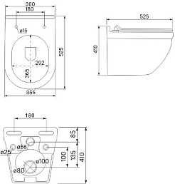 Iddis Унитаз Cloud CLORDSEi25 подвесной безободковый – фотография-6