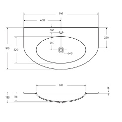 Cezares Тумба с раковиной Eden 90 подвесная rovere tabacco раковина 82399 – фотография-7