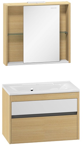  Мебель для ванной комнаты Уника 80 – фото-1