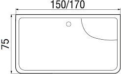 Wemor Акриловая ванна 150/75/55 S – фотография-4