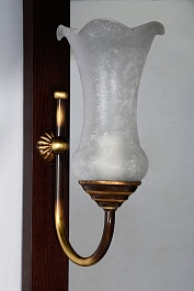 ASB-Woodline Зеркало для ванной Флоренция 105 бук тироль, массив ясеня – фотография-5