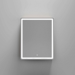 Sancos Зеркало-шкаф Mirror 60 с подсветкой MI60EG дуб галифакс натуральный – фотография-2