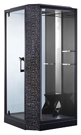 Orans Душевая кабина SR-89101S L black – фотография-1