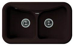 Florentina Мойка гранитная Крит 860 мокко – фотография-1