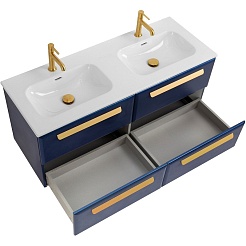 BelBagno Мебель для ванной Eco Cer-N 120 с 4 ящиками sapfiro CZR-8073-120-2 ручки сатиновое золото – фотография-7