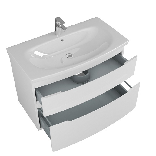 Owl 1975 Мебель для ванной Gotland 90 2 ящика – картинка-3