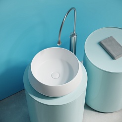 Ceramicanova Мебельная раковина Maya 40 CN12004MW белый матовый – фотография-4