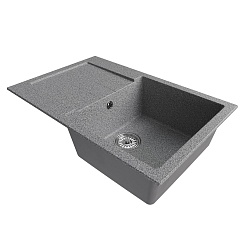 Mixline Мойка кухонная ML-GM31 темно-серая – фотография-2