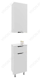 Водолей Тумба "Лира 40" L белая – фотография-2