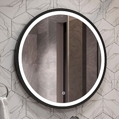 Brevita Мебель для ванной Cargo 100 подвесная черная матовая – фотография-19