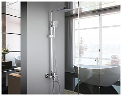 Frap Душевая стойка F2420 хром – фотография-2