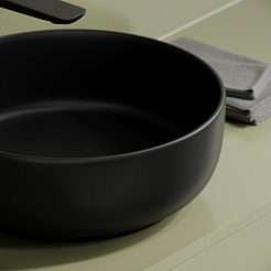 Ceramicanova Мебельная раковина Taycan 37 CN12003MB чёрный матовый – фотография-7