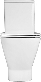 Azario Унитаз-компакт Joy AZ-2168-UQ3 безободковый с бачком с сиденьем микролифт белый – фотография-5