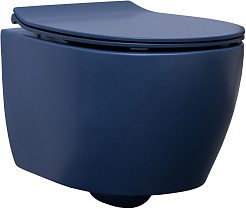 Allen Brau Чаша подвесного унитаза Fantasy 4.11004.ID индиго – фотография-1