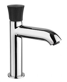 Paini Смеситель для раковины Domus 18CR205PZ хром/брашированный чёрный – фотография-1