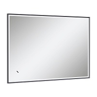 Equil Зеркало Smile 100 серый муар