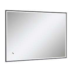 Equil Зеркало Smile 100 серый муар – фотография-1