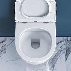 BelBagno Унитаз подвесной Sfera-r BB046CHR/SC – фотография-11