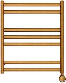 Lemark Полотенцесушитель электрический Status П7 500x600 бронза – фотография-1