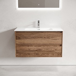 Sancos Тумба под раковину Libra 90 дуб чарльстон – фотография-2