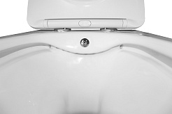 Azario Унитаз подвесной Allegro AZ-3105B безободковый с функцией биде белый – фотография-11