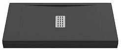 Good Door Поддон для душа Flow 160x70 черный – фотография-1