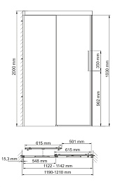 WasserKRAFT Душевая дверь Kammel 18S05 – фотография-2