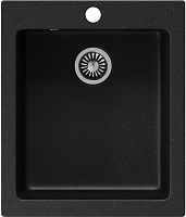 Teymi Мойка кухонная Helmi 42.5 черная матовая