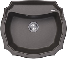 Florentina Мойка кухонная Эмилия 640 серый шелк