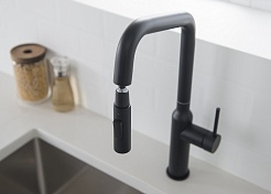 Timo Смеситель для кухни Saona 2386/03FL с выдвижной лейкой – фотография-6