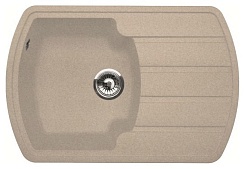 Florentina Мойка гранитная Нире 760 с крылом песочный – фотография-1