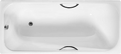 Wotte Ванна чугунная Start 170х70 c отверстиями для ручек – фотография-3