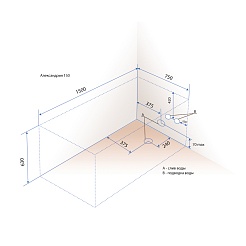 Triton Акриловая ванна Александрия 150 Экстра – фотография-13