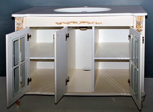 Атолл Мебель для ванной Александрия 100 K dorato – картинка-3