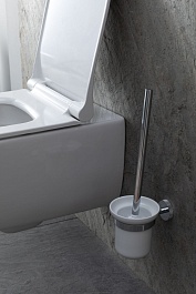 Allen Brau Унитаз подвесной Priority 4.31001.20 белый глянец с крышкой 4.31004.20 – фотография-8