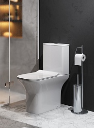 Grossman Унитаз компакт Classic GR-4464S белый – фотография-5