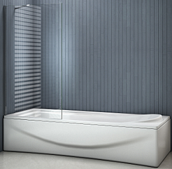 Good Door Шторка для ванны SCREEN BS-90-C-CH – фотография-1