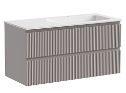 Sancos Тумба с раковиной Snob R 100 doha soft раковина Grace 101 R CN7015 – фотография-1