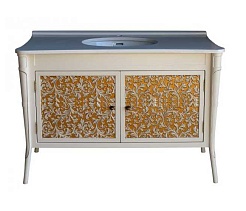 Атолл Тумба с раковиной "Валенсия 130" dorato – фотография-1