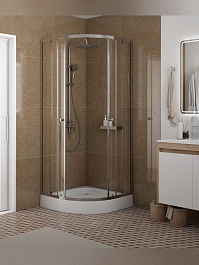 Teymi Душевой уголок Lina 80х80 с поддоном T00501 – фотография-4