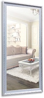 Mixline Зеркало Багет Севилья 60 белое с золотом