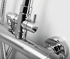 WasserKRAFT Душевая система со смесителем для душа A13302 Thermo – фотография-5