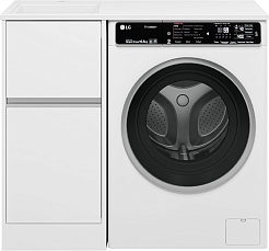 Misty Тумба с раковиной под стиральную машину Ингрид 100 L белая – фотография-1